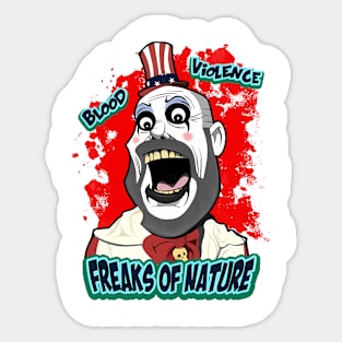 Fraeaks of nature Sticker